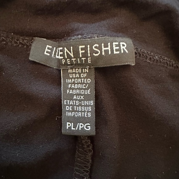 Eileen Fisher Black Skirted Leggings - Picture 4 of 9